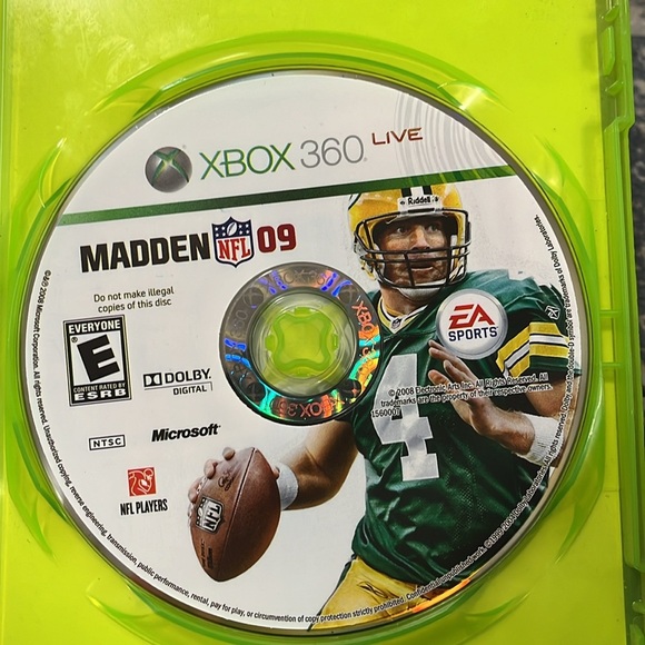 5 for $40 - Madden NFL 09 for Xbox 360 - Picture 3 of 4